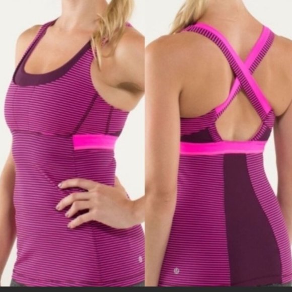 3/$60 - Size 4 - Lululemon Stuff Your Bra Tank II - Picture 1 of 4